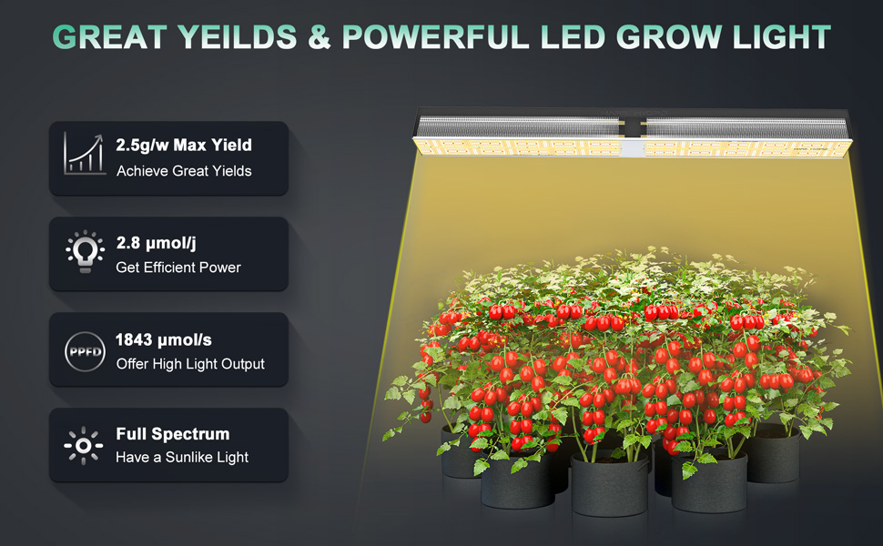 GrowLed mars hydro sp 6500 led grow light